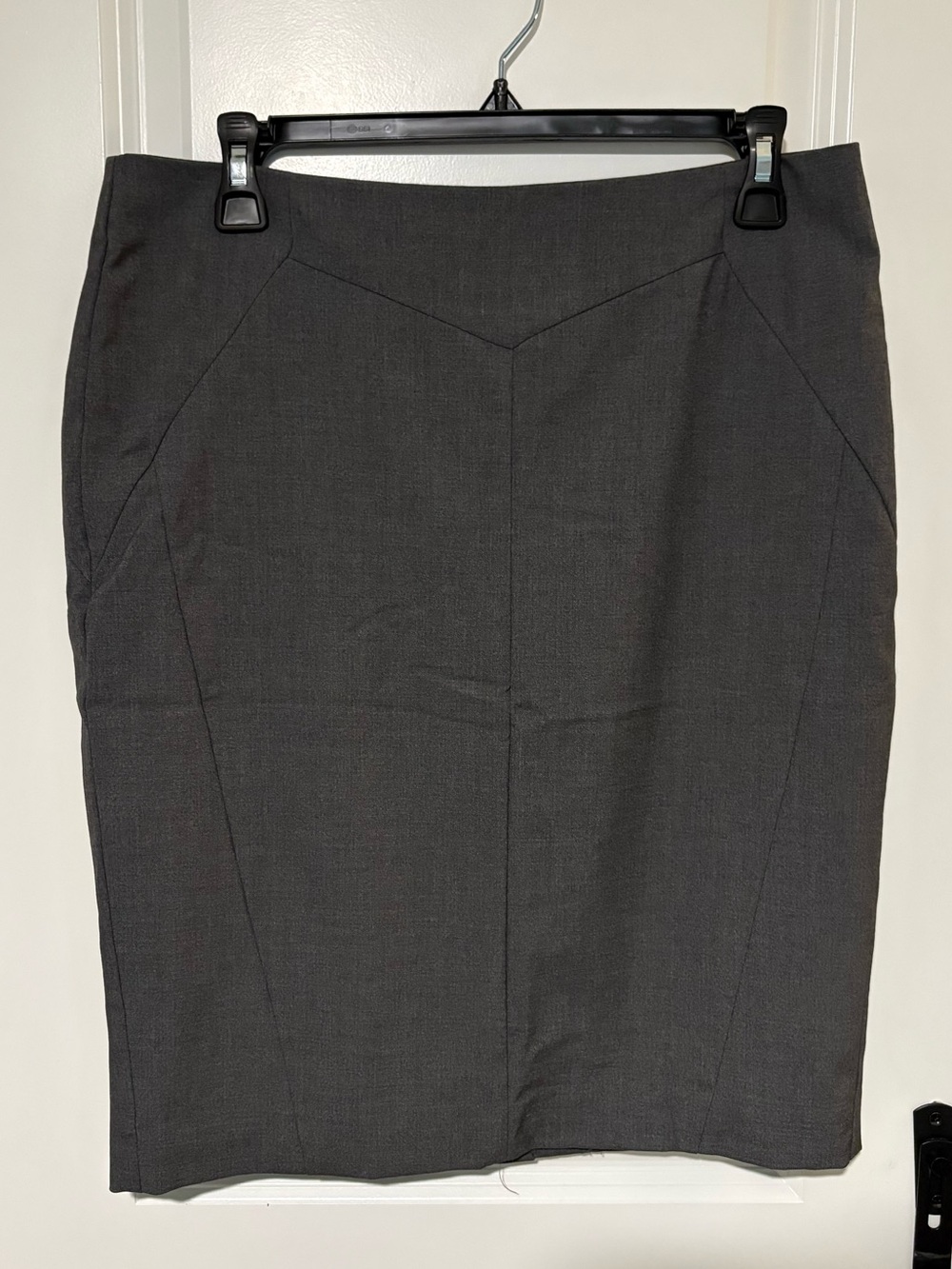 Worthington Gray Tailored Pencil Skirt Size 8